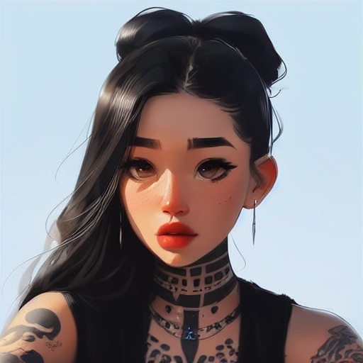 00809-1850411174-samdoesart, black hair, face tattoo, nose piercing, selfie.png